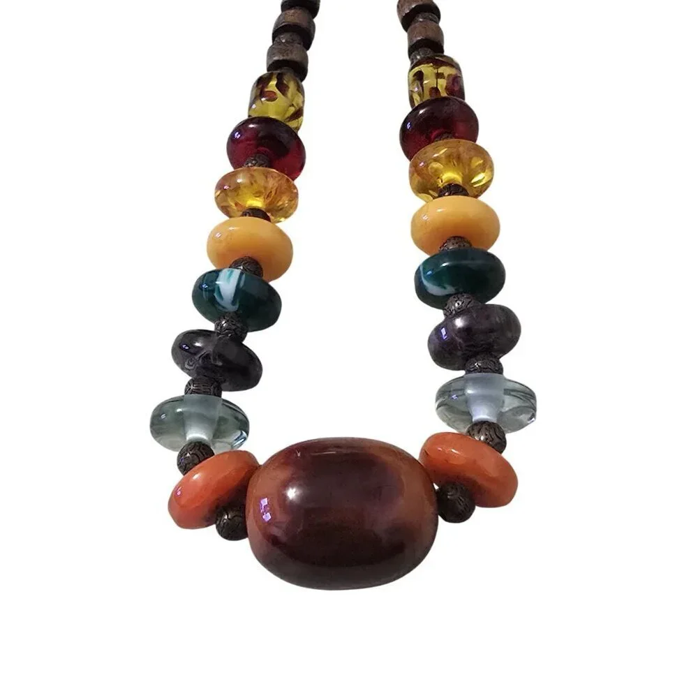 Set of 2 Stunning beaded necklaces - Picture 7 of 10